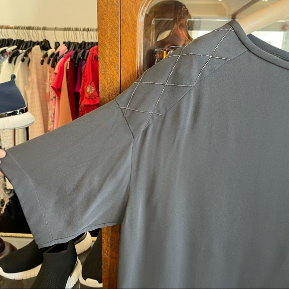 Brunello Cuccinelli Silk Short Sleeve Blouse - Picture 12 of 13